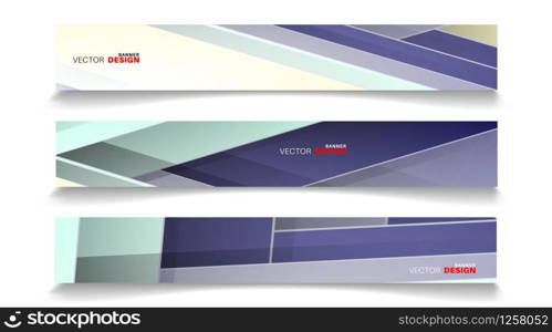 set banner abstract background . vector editable for your design