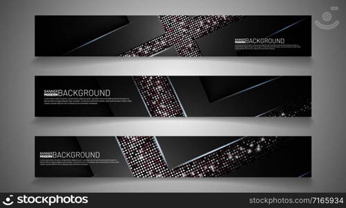 Set banner background for your design. vector graphic design illustration. suitable for your background design