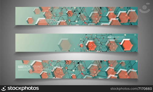 Set banner background for your design. vector graphic design illustration. suitable for your background design