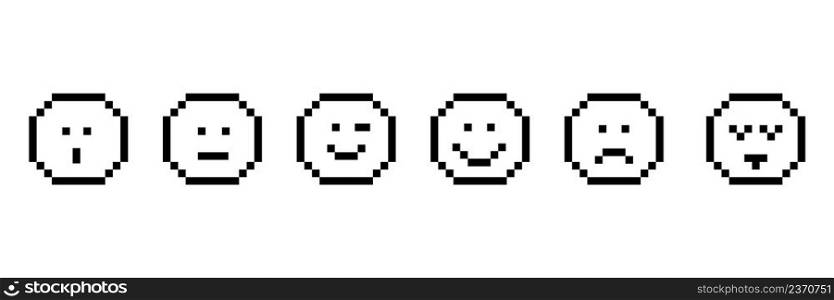 Set icon smile emoji. Happy face. Face symbol. Vector illustration. stock image. EPS 10. . Set icon smile emoji. Happy face. Face symbol. Vector illustration. stock image.