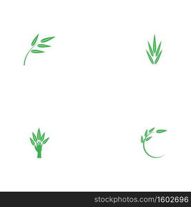 Set Leaf Logo Template vector symbol nature