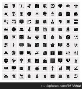 Set of 100 Universal Icons