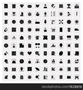 Set of 100 Universal Icons