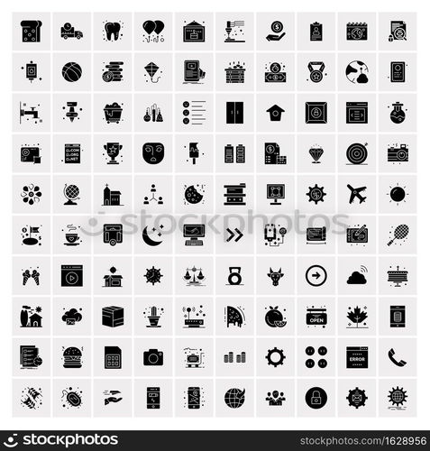 Set of 100 Universal Icons