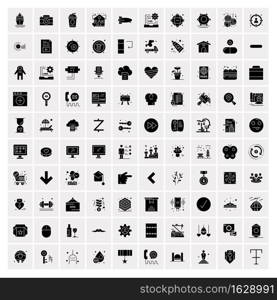 Set of 100 Universal Icons