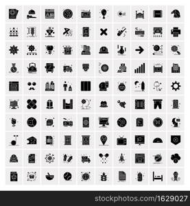 Set of 100 Universal Icons