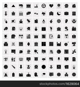 Set of 100 Universal Icons