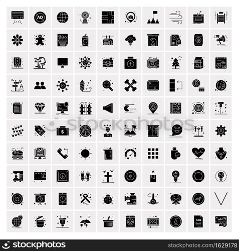 Set of 100 Universal Icons