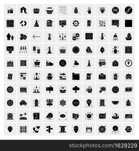 Set of 100 Universal Icons