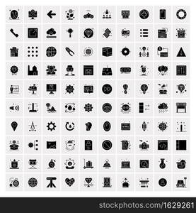 Set of 100 Universal Icons