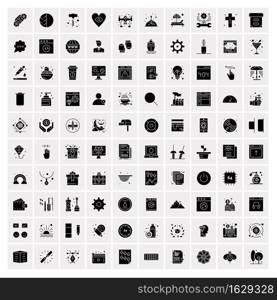 Set of 100 Universal Icons