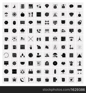 Set of 100 Universal Icons