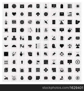 Set of 100 Universal Icons