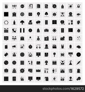 Set of 100 Universal Icons