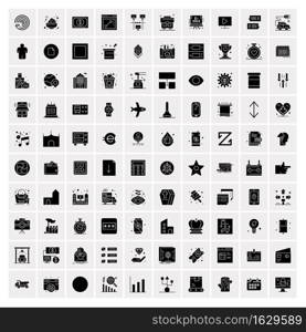 Set of 100 Universal Icons