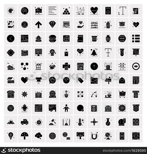 Set of 100 Universal Icons