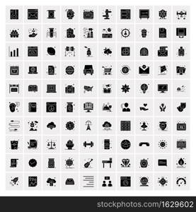 Set of 100 Universal Icons