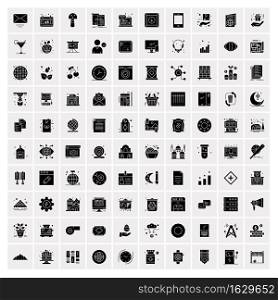Set of 100 Universal Icons