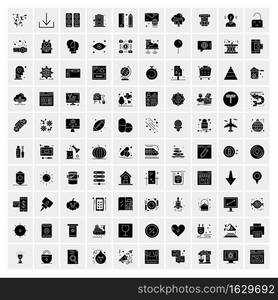 Set of 100 Universal Icons