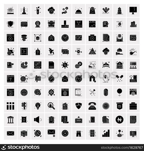 Set of 100 Universal Icons