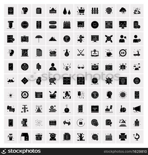 Set of 100 Universal Icons