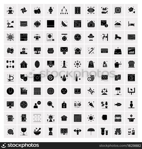 Set of 100 Universal Icons