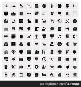 Set of 100 Universal Icons