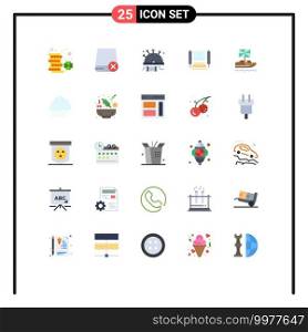 Set of 25 Modern UI Icons Symbols Signs for cpu, computing, gadget, computer, sew Editable Vector Design Elements