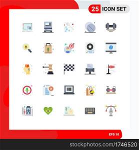 Set of 25 Modern UI Icons Symbols Signs for medical, health, money, drug, drink Editable Vector Design Elements