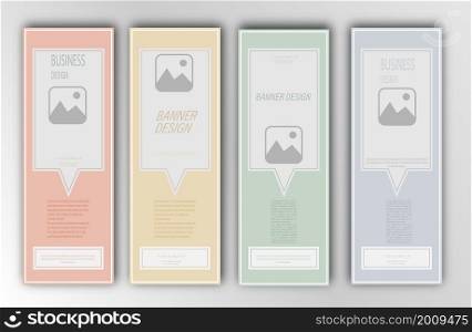set of abstract patterns for banners, textures, textiles, cards, wallpapers and creative designs. Flat style.