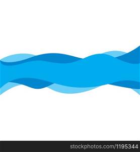 set of Abstract Water wave vector illustration design background
