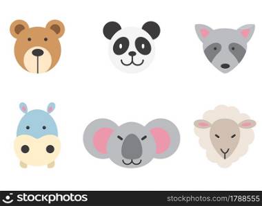 set of animal icon