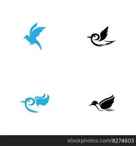 set of Bird logo images illustration design