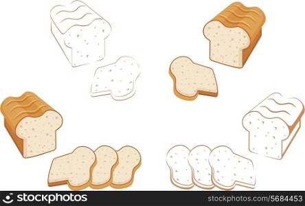 Set of bread