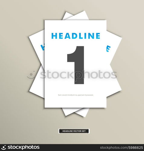 Set of brochures with number on title page.. Set of brochures with number on title page