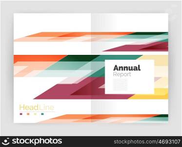 Set of business straight lines abstract backgrounds. Set of business straight lines abstract backgrounds. Vector illustration