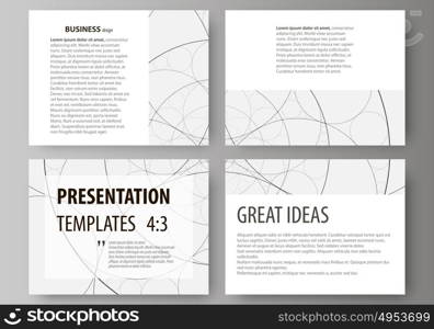 Set of business templates for presentation slides. Easy editable abstract vector layouts in flat design. Alchemical theme. Fractal art background. Sacred geometry. Mysterious relaxation pattern.. Set of business templates for presentation slides. Easy editable abstract vector layouts in flat design. Alchemical theme. Fractal art background. Sacred geometry. Mysterious relaxation pattern