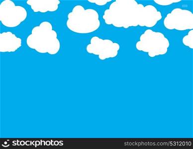 Set of different Cloud. Vector Illustration EPS10. Set of different Cloud. Vector Illustration