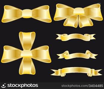 Set of different vector Christmas elements for design use