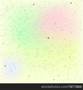 Set of Dots. Dots on Colorful Background. Dots on Colorful Background