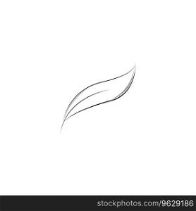 
set of feather black logo icon design vector illustration symbol