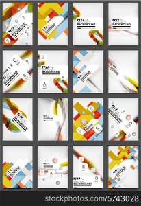 Set of Flyer Templates, Business Web Layouts, modern business web online layout