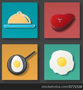 Set of food icon