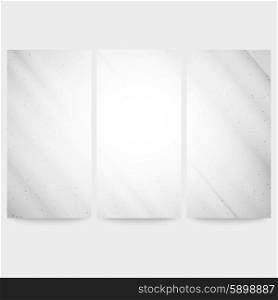 Set of grunge backgrounds, single color clear vector.