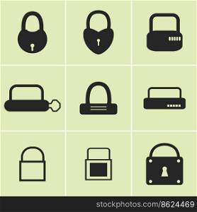 Set of icons on a theme. Vector illustrations on the theme