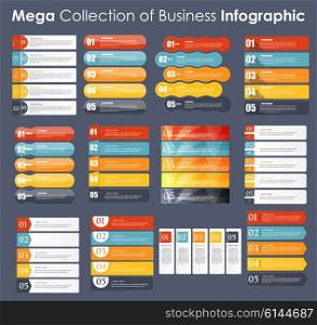 Set of Infographic Templates for Business Vector Illustration. EPS10. Set of Infographic Templates for Business Vector Illustration