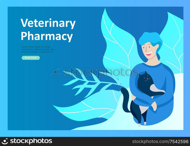 Set of Landing Page Templates with Vector Symbol. Happy people with their pets, a cat loves its owners, care and love, a pet shop and a veterinary pharmacy. Animal Day and adoption. Vector illustration. Set of Landing Page Templates with Vector Symbol. Happy people with their pets, a cat loves its owners, care and love, a pet shop and a veterinary pharmacy. Animal Day and adoption. Vector