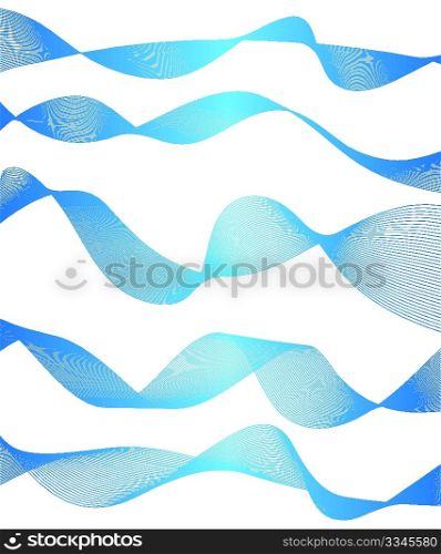 Set of linear banners for your design on white background. Vector illustration.