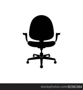 set of office chair simple logo vector icon illustration design 