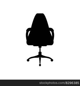 set of office chair simple logo vector icon illustration design 